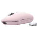Rato Inalámbrico Trust Seron 26206/ Batería recargable/ Hasta 3200 DPI/ Rosa
