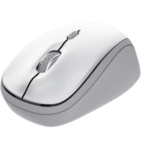 Rato Mini Inalámbrico Trust Yvi+ Multidispositivo/ Hasta 1600 DPI/ Branco
