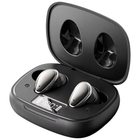 Auscultadores Bluetooth Vention Tiny T13 NBNB0 con estuche de carga/ Autonomía 6h/ Pretos