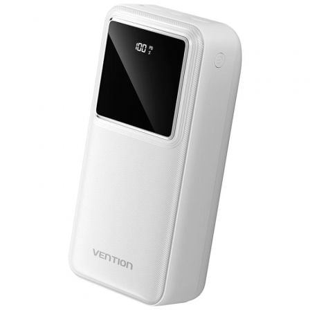 Powerbank 30000mAh Vention FHMW0/ 22.5W/ Branca