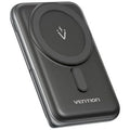 Powerbank 10000mAh Vention FHNB0/ 20W/ Wireless/ Preta