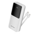 Powerbank 20000mAh Vention FHPW0/ 22.5W/ Branca/ Incluye Cable USB Tipo-C y Lightning
