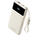 Powerbank 10000mAh Vention XGYW0-39-TY/ 22.5W/ Branca/ Incluye Cable USB Tipo-C