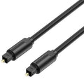 Cable de Audio de Fibra óptica Vention BAEBJ/ 5m/ Preto