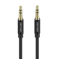 Cable Estéreo Vention BAXBD/ Jack 3.5 Macho - Jack 3.5 Macho/ 50cm/ Preto