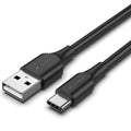 Cable USB 2.0 Tipo-C Vention CTHBF/ USB Tipo-C Macho - USB Macho/ 480Mbps/ 1m/ Preto