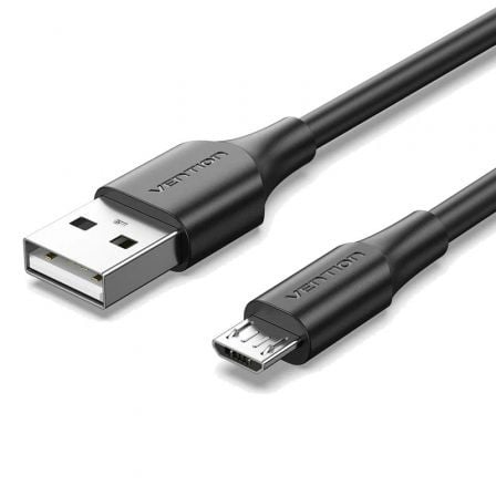 Cable USB 2.0 Vention CTIBD/ USB Macho - MicroUSB Macho/ 480Mbps/ 50cm/ Preto