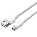 Cable USB 2.0 Vention CTIWG/ USB Macho - MicroUSB Macho/ Hasta 60W/ 480Mbps/ 1.5m/ Branco