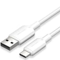 Cable USB 2.0 Tipo-C Vention CTQWF/ USB Tipo-C Macho - USB Macho/ Hasta 60W/ 480Mbps/ 1m/ Branco
