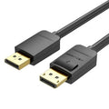 Cable DisplayPort 1.2 4K Vention HACBH/ DisplayPort Macho - DisplayPort Macho/ 2m/ Preto