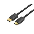 Cable Conversor Vention HADBG/ Displayport Macho - HDMI Macho/ 1.5m/ Preto