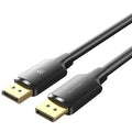 Cable Conversor Vention HAKBH/ DisplayPort Macho - DisplayPort 4K Macho/ 2m/ Preto