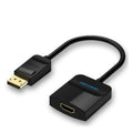 Conversor Vention HBGBB/ DisplayPort Macho - HDMI Hembra/ 15cm/ Preto