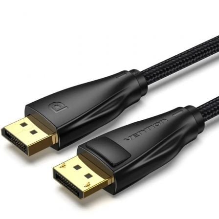 Cable DisplayPort 1.4 8K Vention HCCBG/ DisplayPort Macho - DisplayPort Macho/ 1.5m/ Preto