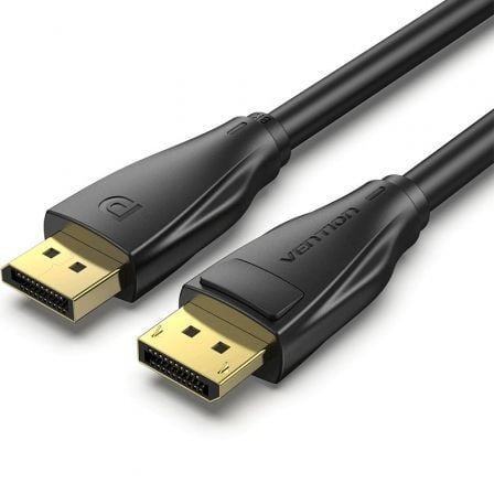 Cable DisplayPort 1.4 8K Vention HCDBG/ DisplayPort Macho - DisplayPort Macho/ 1.5m/ Preto