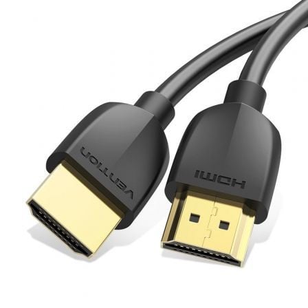 Cable HDMI 2.0 4K Portatil Vention AAIBD/ HDMI Macho - HDMI Macho/ 50cm/ Preto