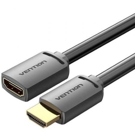 Cable Alargador HDMI 4K Vention AHCBI/ HDMI Macho - HDMI Hembra/ 3m/ Preto