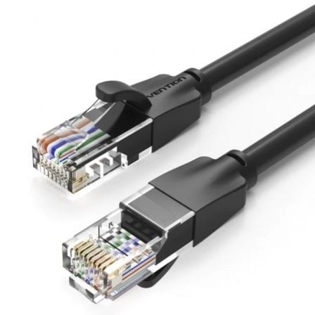 Cable de Red RJ45 UTP Vention IBEBJ Cat.6/ 5m/ Preto
