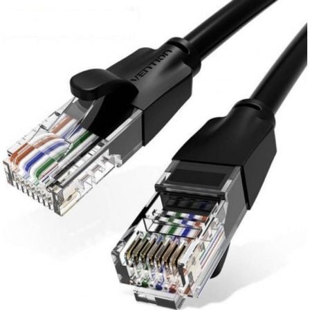 Cable de Red RJ45 UTP Vention IBEBL Cat.6/ 10m/ Preto
