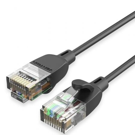 Cable de Red RJ45 UTP Vention IBIBJ Cat.6A/ 5m/ Preto