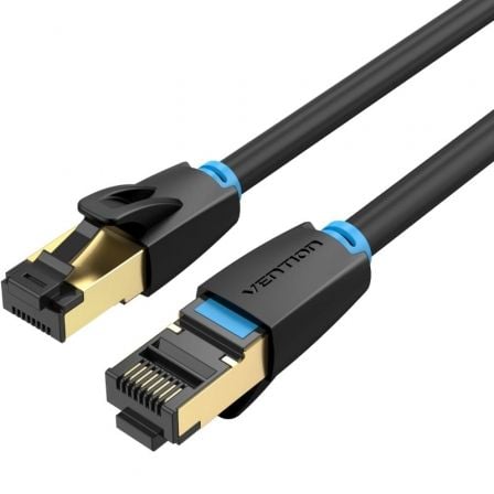 Cable de Red RJ45 SFTP Vention IKABK Cat.8/ 8m/ Preto