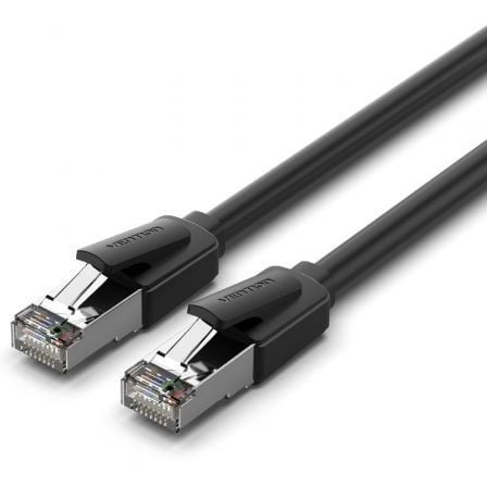 Cable de Red RJ45 UTP 26AWG Vention IKKBJ Cat.8/ Gaming/ 5m/ Preto