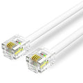 Cable de Teléfono RJ11 6P4C Vention IQBWI/ 3m/ Branco