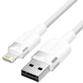 Cable USB Lightning Vention LANWF/ USB Macho - Lightning Macho/ 480Mbps/ 1m/ Branco