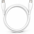 Cable USB 2.0 Tipo-C Vention TRVWH/ USB Tipo-C Macho - USB Tipo-C Macho/ Hasta 60W/ 480Mbps/ 2m/ Branco