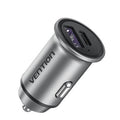 Carregador de Coche Vention FFFH0/ 1xUSB-Tipo C/ 1xUSB/ 30W