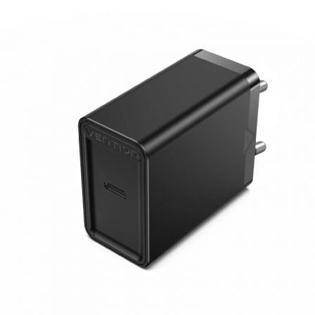 Carregador de Pared Vention FADB0-EU/ 1xUSB Tipo-C/ 20W