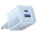 Carregador de Pared GaN Vention FEQL0-EU/ 1xUSB Tipo-C/ 1xUSB/ 30W