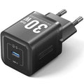 Carregador de Pared GaN Vention FEZB0-EU/ 1xUSB Tipo-C/ 30W