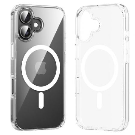 Capa Dura con Magsafe Vention KUGT0-20/ Compatible con iPhone 16 Plus/ Transparente