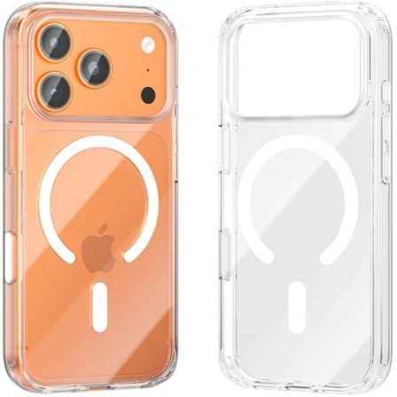 Capa Dura con Magsafe Vention Concise Impact KVBTCB-30/ Compatible con iPhone 17 Pro/ Transparente