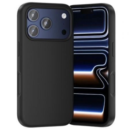Capa Silicona con Magsafe Vention KVCBCB-30/ Compatible con iPhone 17 Pro/ Preta