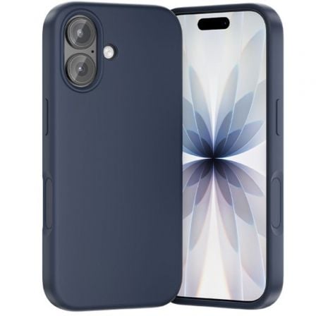 Capa Silicona con Magsafe Vention KVCLCB-10/ Compatible con iPhone 17/ Azul Medianoche