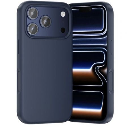 Capa Silicona con Magsafe Vention KVCLCD-40/ Compatible con iPhone 17 Pro Max/ Azul Medianoche
