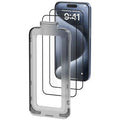 Pack de 2 Protectores de Ecrã de Cristal Templado Vention KUPTCA-10 para iPhone 16 + Herramienta de Instalación Antipolvo