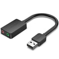 Tarjeta de Sonido Vention CDYB0/ 2.1/ Preto