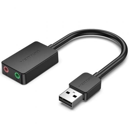 Tarjeta de Sonido Vention CDYB0/ 2.1/ Preto