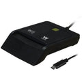 Lector de DNI y Tarjetas Woxter PE26-200/ USB Tipo-C/ Preto