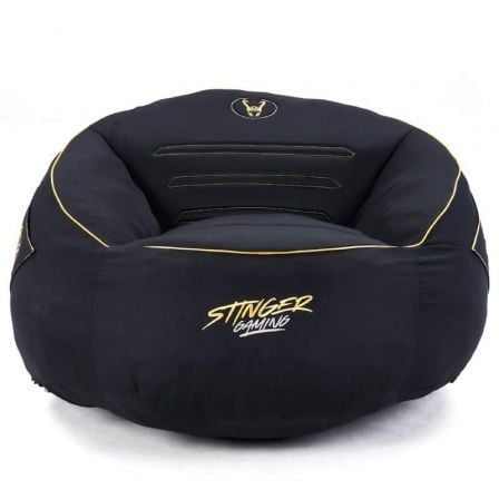 Puff Woxter Stinger Gaming/ con relleno/ Preto y Dorado