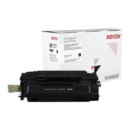 Tóner compatible Xerox 006R03628 compatible con HP CE255X/CRG-324II/ 12500 páginas/ Preto