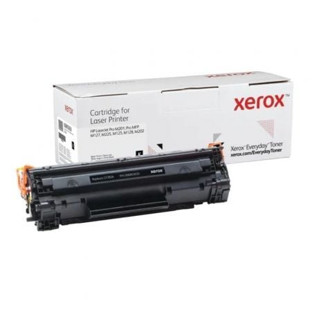 Tóner compatible Xerox 006R03650 compatible con HP CF283A/ 1500 páginas/ Preto