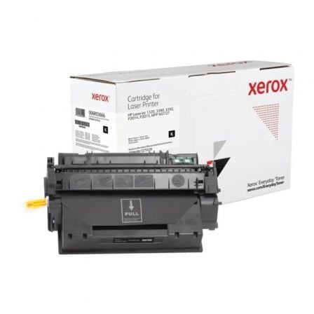 Tóner compatible Xerox 006R03666 compatible con HP Q5949X/Q7553X/ 6000 páginas/ Preto