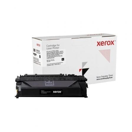 Tóner compatible Xerox 006R03839 compatible con HP CE505X/ CRG-119II/ GPR-41/ 6500 páginas/ Preto