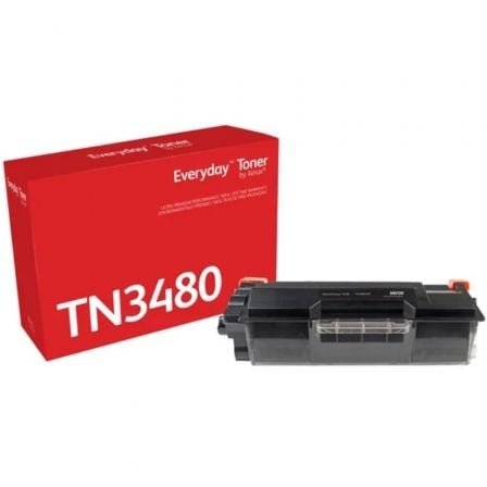 Tóner compatible Xerox 006R04587 compatible con Brother TN-3480/ 8000 páginas/ Preto