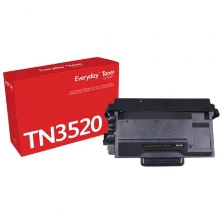Tóner compatible Xerox 006R05201 compatible con Brother TN3520 Alta Capacidad/ 20000 páginas/ Preto