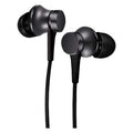 Auscultadores Intrauditivos Xiaomi Mi In Ear Basic/ con Micrófono/ Jack 3.5/ Pretos